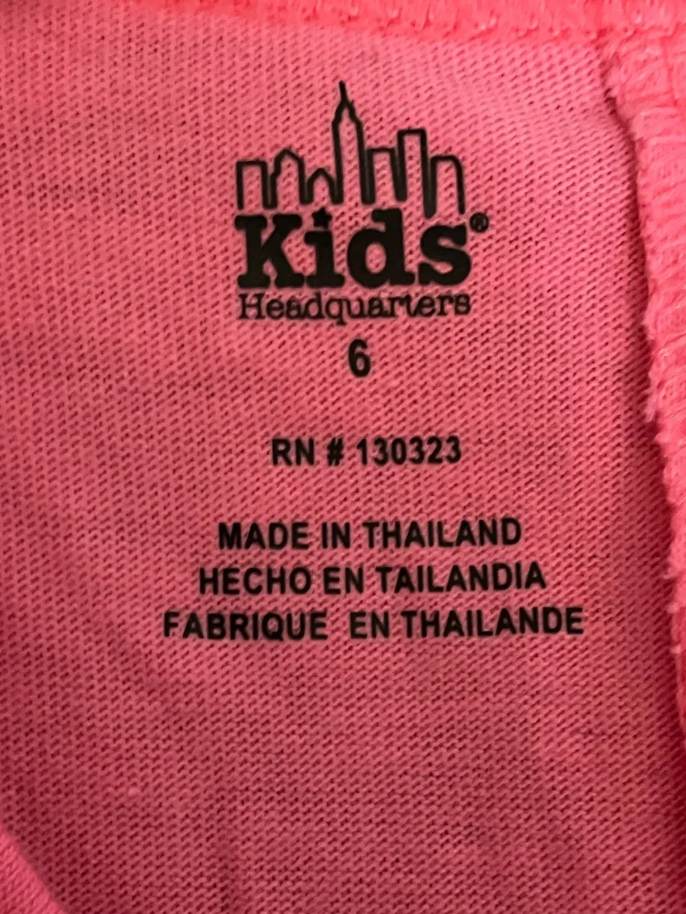 Kids Headquarters Pink & White Floral Tunic Dress with White Leggings size 6.